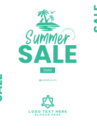 Island Summer Sale Flyer