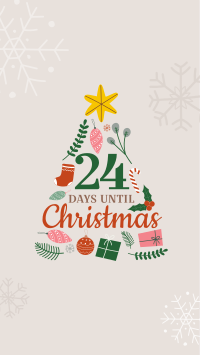 Jolly Christmas Countdown Facebook Story