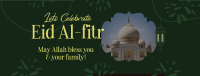 Eid Al Fitr Greeting Facebook Cover