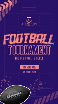 Football Sport Tournament Instagram Reel