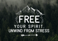 Free Your Spirit Postcard