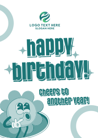 Happy Birthday Greeting Flyer