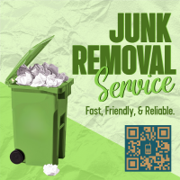 Junk Removal Service Instagram Post