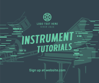 Music Instruments Tutorial Facebook Post