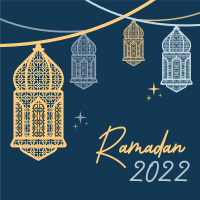 Intricate Ramadan Lamps Linkedin Post