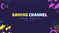 Colorful Gaming YouTube Banner Design