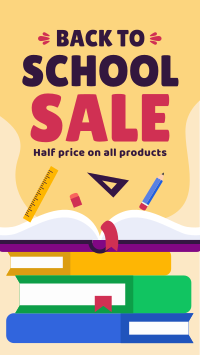 Back To School Discount Instagram Story