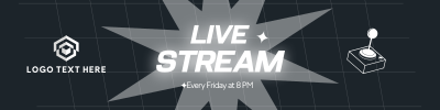 Live Stream Twitch Banner Image Preview