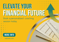 Finance Advisor Postcard example 2