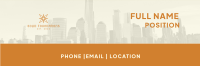 Cityscape Email Signature Image Preview