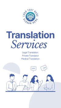 Translator Services Instagram Story