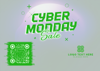 Cyber Monday Sale Postcard