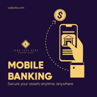 Mobile Banking Instagram Post