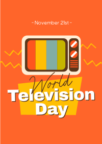 World Television Day Poster