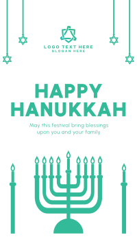 Hanukkah Festival  Facebook Story