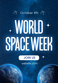 World Space Week Flyer