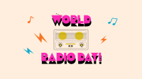 Radio Day Celebration Facebook Event Cover