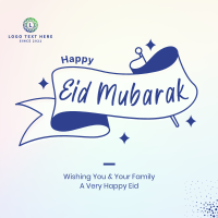 Eid Flag Instagram Post Design