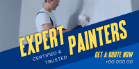 Expert Painters Twitter Post Design