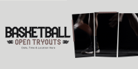 Basketball Ongoing Tryouts Twitter Post