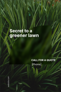 Tips for a Greener Lawn Pinterest Pin Image Preview