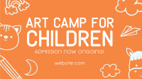 Art Camp for Kids Facebook Event Cover