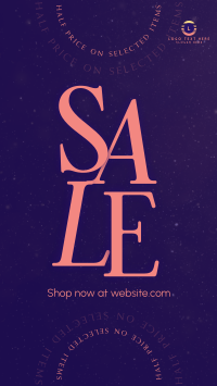 Glamorous Flash Sale Facebook Story