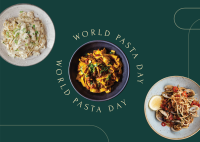 World Pasta Day Postcard example 3