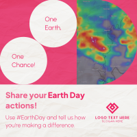 Earth Day Action Instagram Post