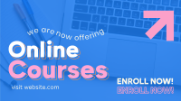 Online Courses Enrollment Video