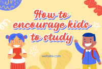 Kiddie Study with Me Pinterest Cover Image Preview