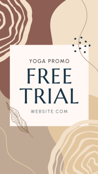 Yoga Free Trial Instagram Reel Image Preview