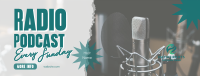 Live Radio Podcaster Facebook Cover
