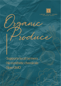 Organic Flyer example 3