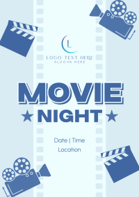 Movie Marathon Night Flyer