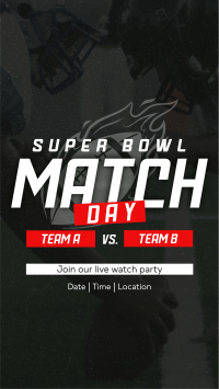 Superbowl Match Day Instagram Reel