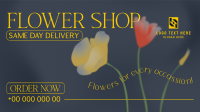 Flower Shop Delivery Animation