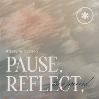 Pause & Reflect Linkedin Post