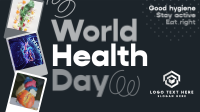 Retro World Health Day Animation