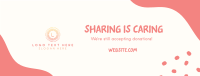 Sharing is Caring Facebook Cover