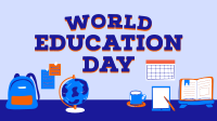 World Education Day Animation