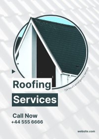 Roofing Service Poster