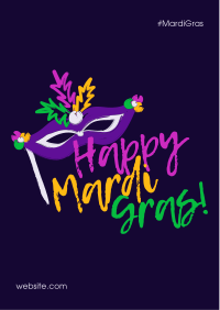 Colors of Mardi Gras Flyer