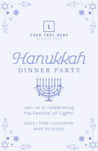 Hannukah Celebration Invitation