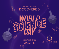 World Science Day Headline Facebook Post