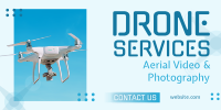 Drone Aerial Camera Twitter Post