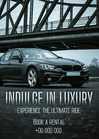 Luxury Car Rental Flyer