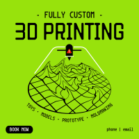 3D Printing Instagram Post Image Preview