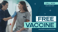 Free Vaccine Week Animation