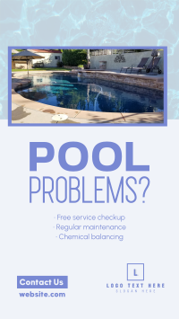 Pool Problems Maintenance Facebook Story